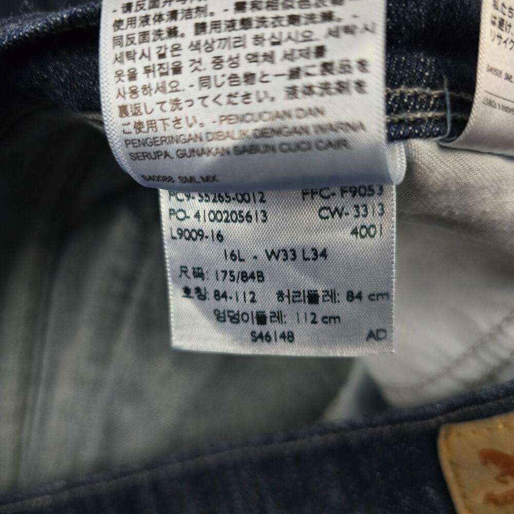 Levi's 515 bootcut jeans 16L 33x34 blue deniim womens 5657 - Picture 13 of 14